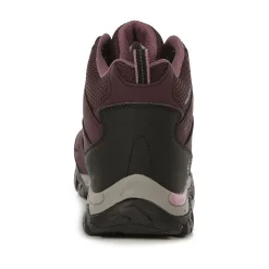 Women's Holcombe Waterproof Mid Walking Boots | Dark Burgundy Black