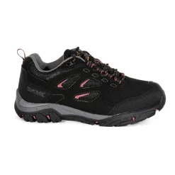 Women's Holcombe Waterproof Low Walking Shoes | Black Deco Rose