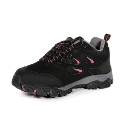 Women's Holcombe Waterproof Low Walking Shoes | Black Deco Rose
