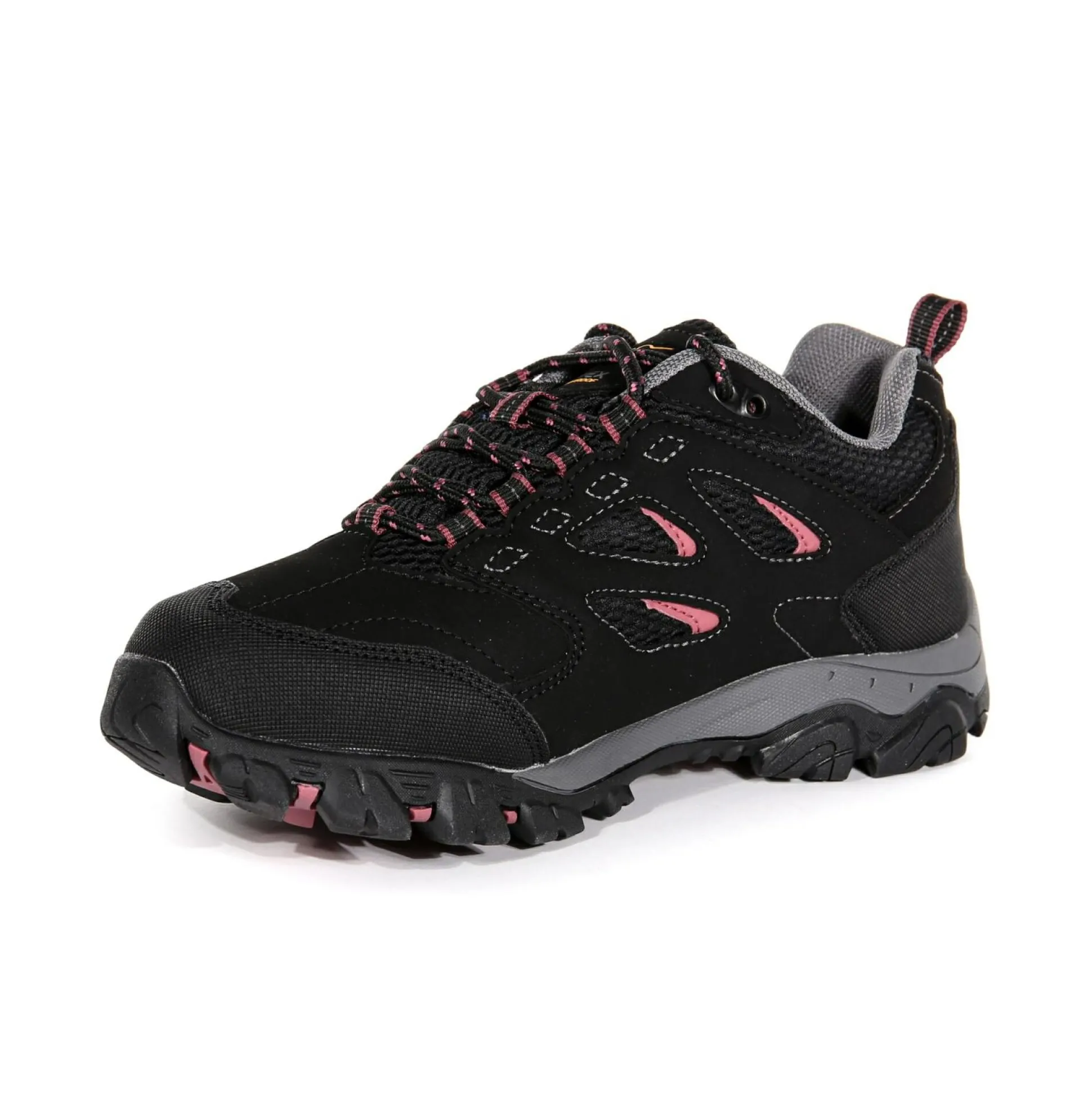 Women's Holcombe Waterproof Low Walking Shoes | Black Deco Rose
