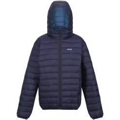 Women's Hooded Marizion Baffled Jacket | Navy Blue
