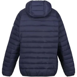 Women's Hooded Marizion Baffled Jacket | Navy Blue