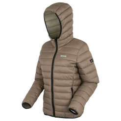 Women's Hooded Marizion Baffled Jacket | Brown