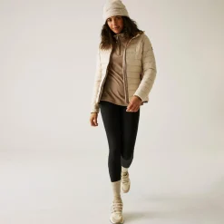Women's Hooded Marizion Baffled Jacket | Beige