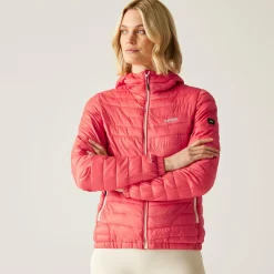 Women's Hurden Padded Jacket | Peach Bloom Light Vanilla