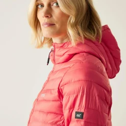 Women's Hurden Padded Jacket | Peach Bloom Light Vanilla