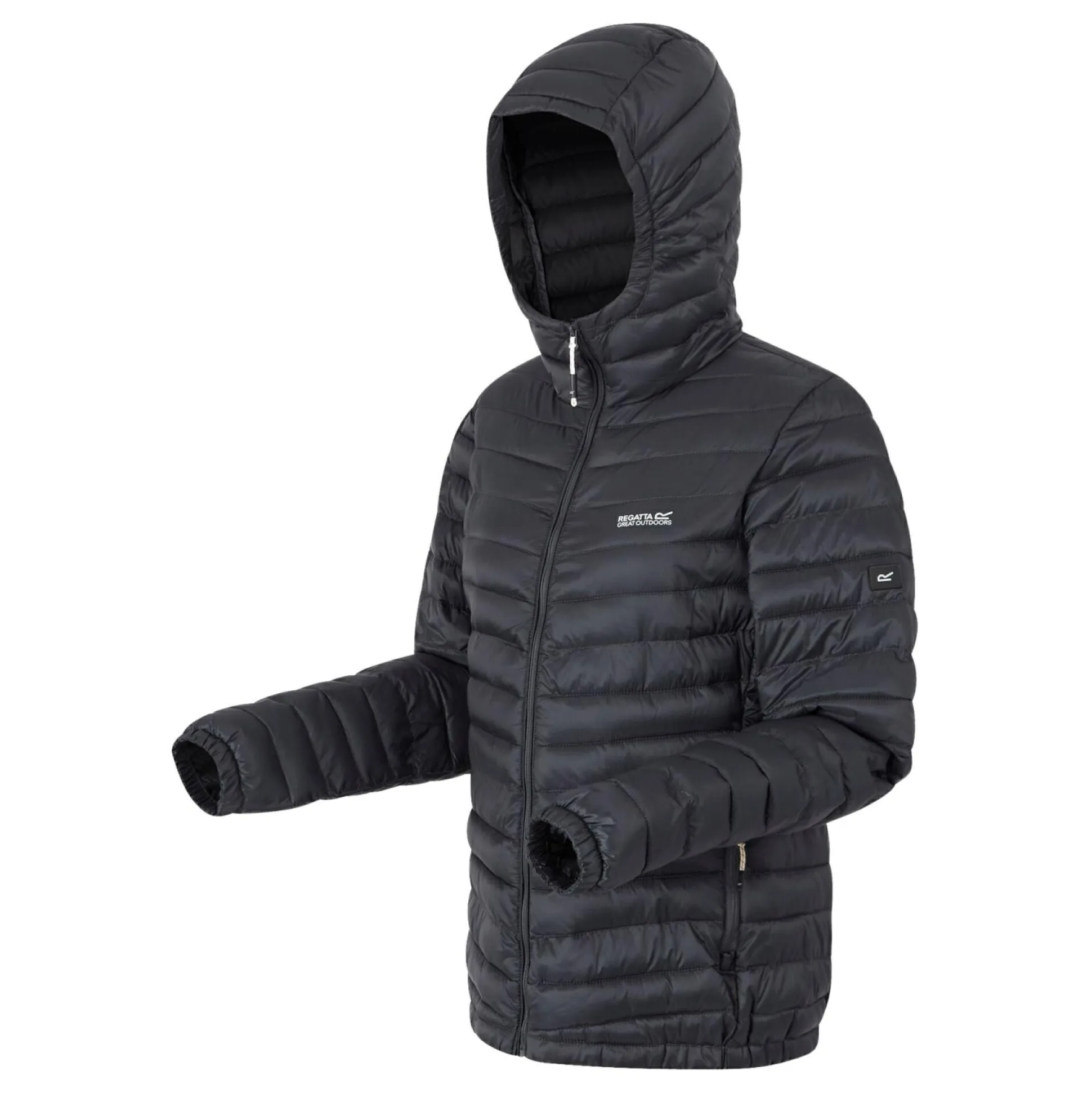 Women's Hurden Padded Jacket | Seal Grey Black