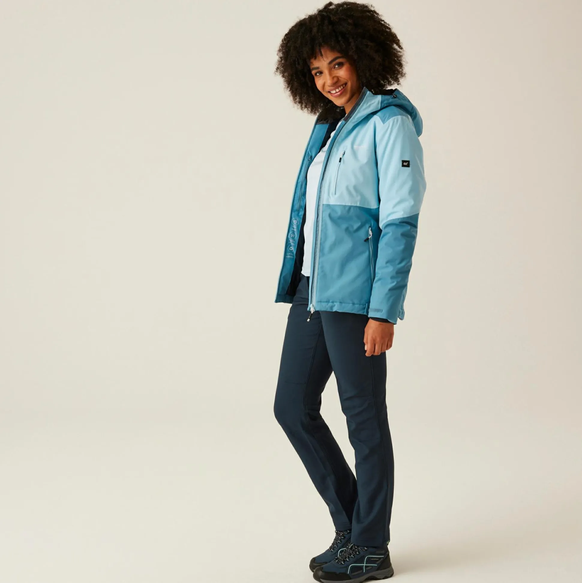 Women's Kelora Waterproof Insulated Jacket | Coronet Blue Clear Sky