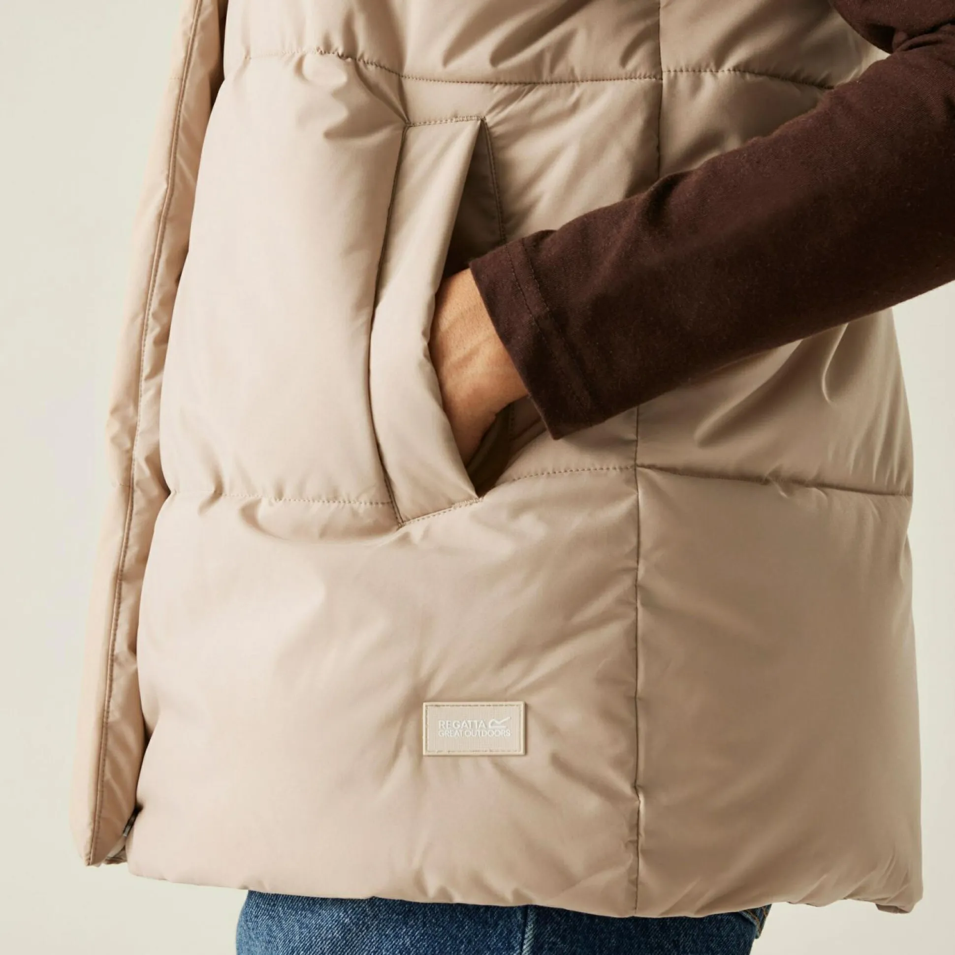Women's Kelse Bodywarmer | Taupe Beige