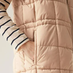 Women's Leandra Longline Gilet | Warm Taupe