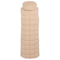 Women's Leandra Longline Gilet | Warm Taupe