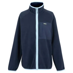 Women's Lilana Full Zip Fleece | Navy Chambray Blue
