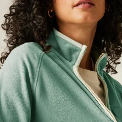 Women's Lilana Full Zip Fleece | Glacier Light Vanilla