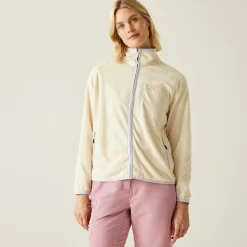 Women's Lilana Full Zip Fleece | Light Vanilla Lilac Thistle