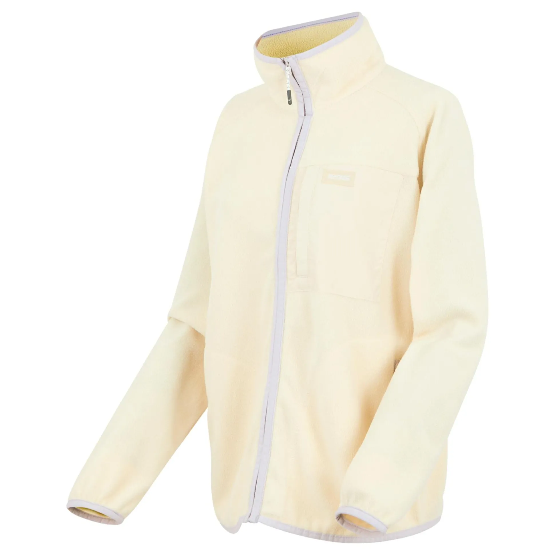 Women's Lilana Full Zip Fleece | Light Vanilla Lilac Thistle