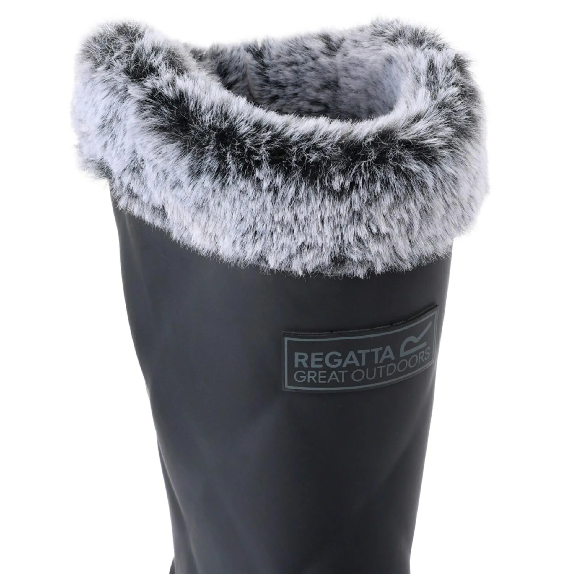 Women's Luxley Mid Fur Lined Wellies | Black