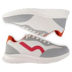 Women's Marine Retro Trainers | Snow White Pink Potion