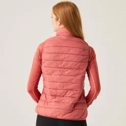 Women's Marizion Baffled Gilet | Mineral Red