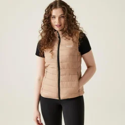 Women's Marizion Baffled Gilet | Warm Taupe