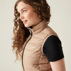 Women's Marizion Baffled Gilet | Warm Taupe