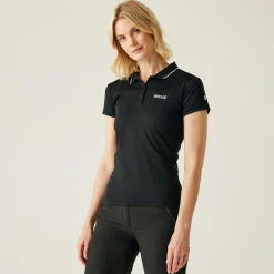 Women's Maverick V Active Polo Shirt | Black