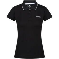 Women's Maverick V Active Polo Shirt | Black