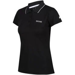 Women's Maverick V Active Polo Shirt | Black