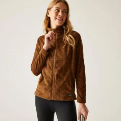 Women's Mayse Full Zip Fleece | Brown