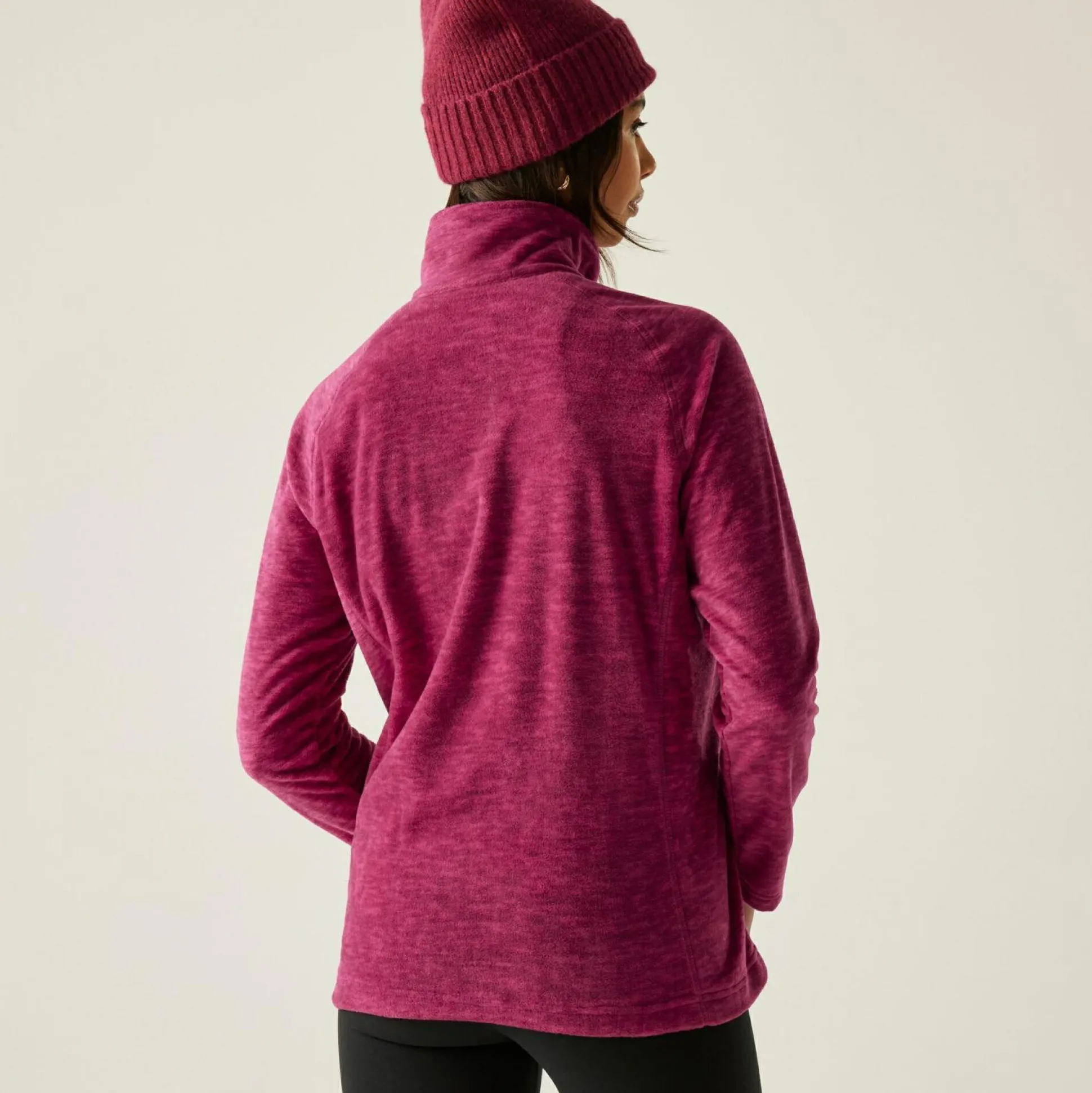 Women's Mayse Full Zip Fleece | Dark Cerise
