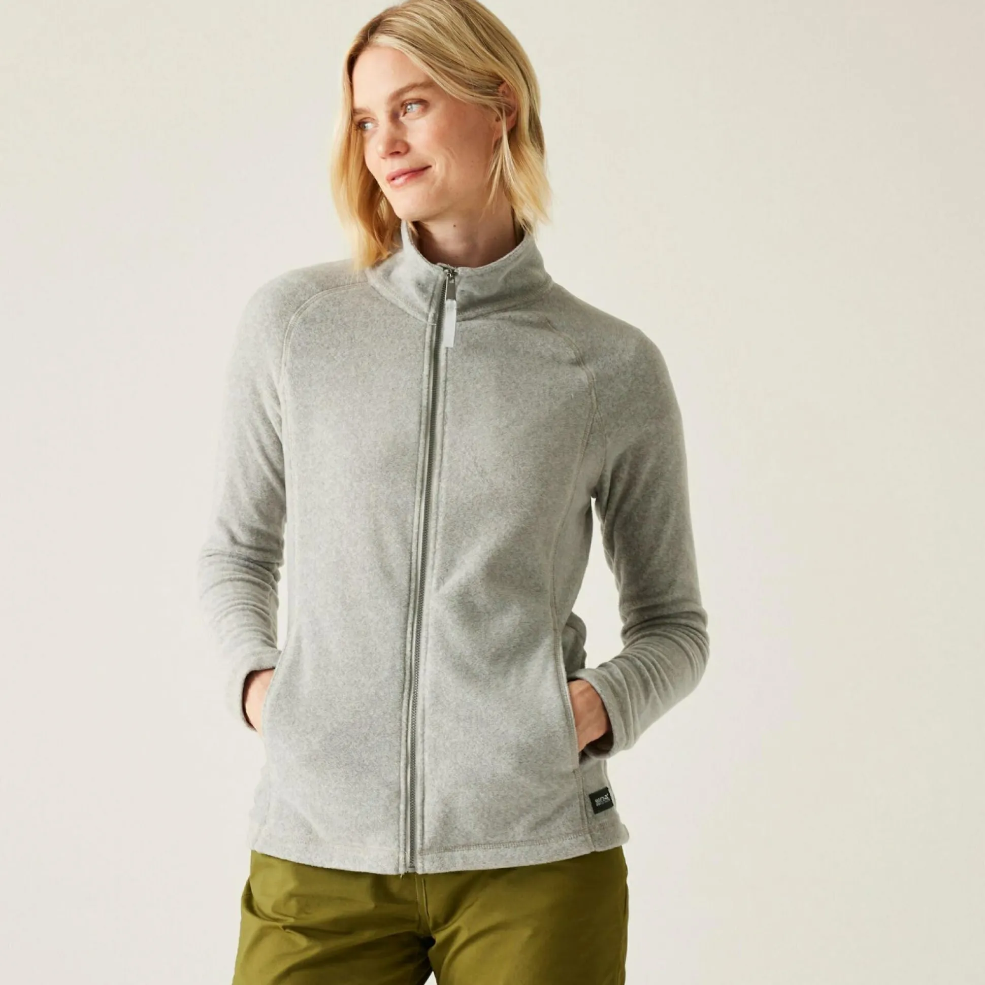 Women's Mayse Full Zip Fleece | Drizzle Marl