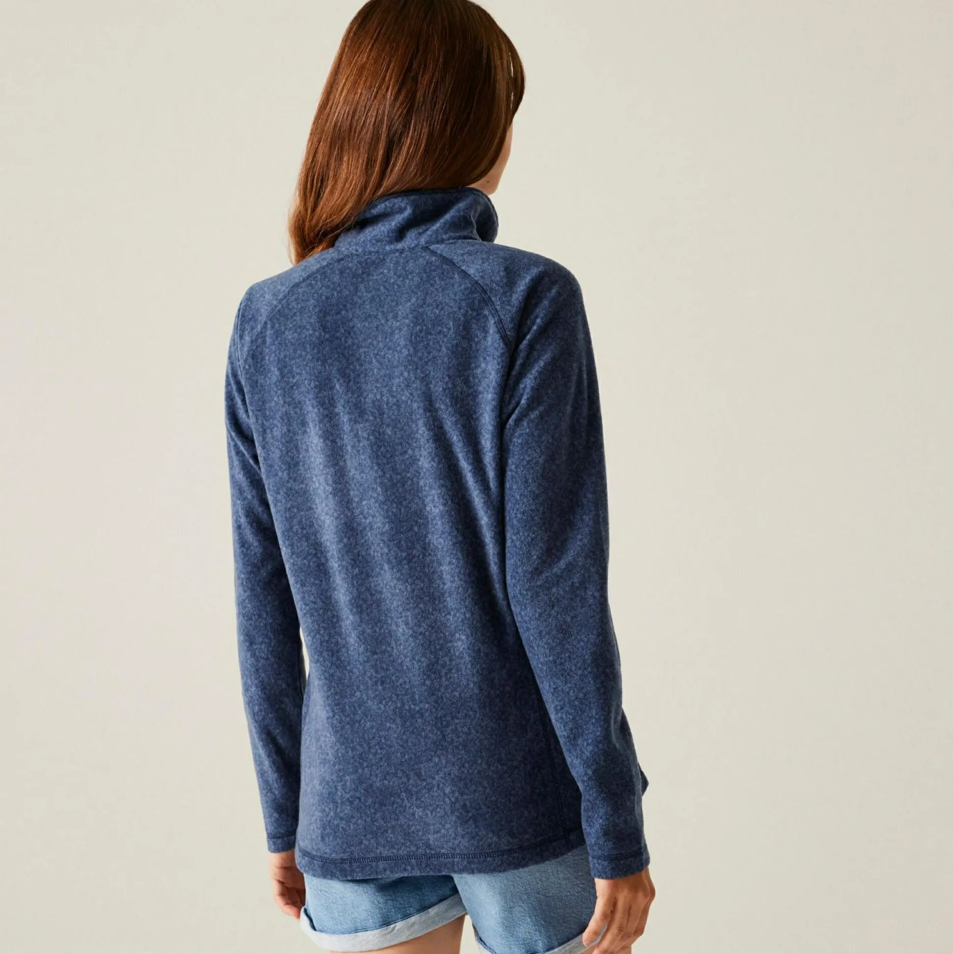 Women's Mayse Full Zip Fleece | Navy Marl