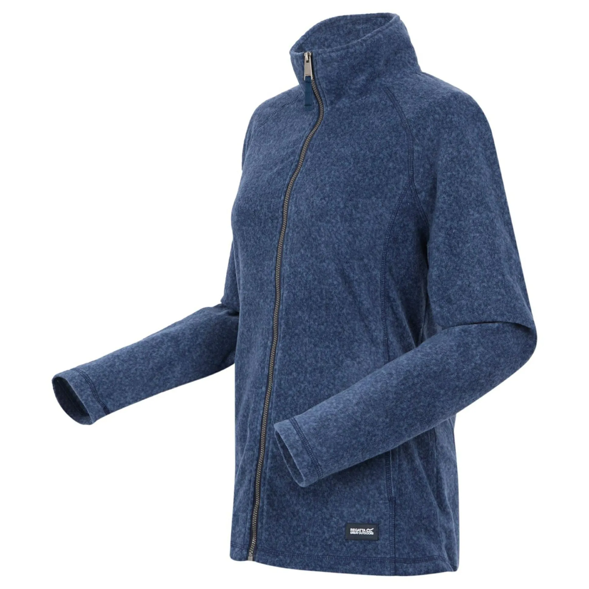Women's Mayse Full Zip Fleece | Navy Marl