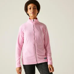 Women's Mayse Full Zip Fleece | Soft Pink Marl