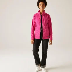 Women's Mayse Full Zip Fleece | Pink Fusion Marl