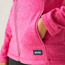 Women's Mayse Full Zip Fleece | Pink Fusion Marl