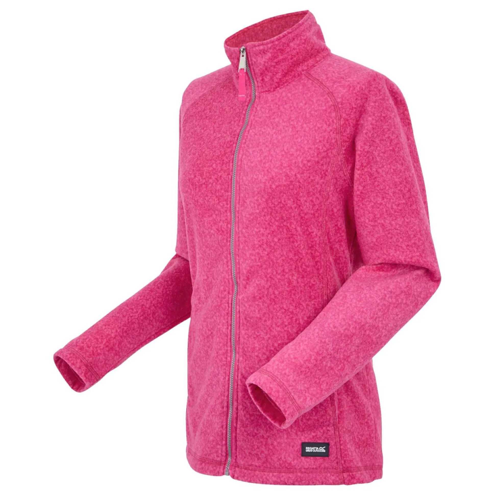 Women's Mayse Full Zip Fleece | Pink Fusion Marl