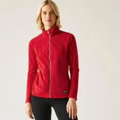 Women's Mayse Full Zip Fleece | High Risk Red Marl
