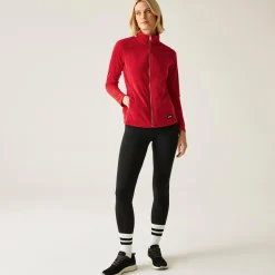 Women's Mayse Full Zip Fleece | High Risk Red Marl