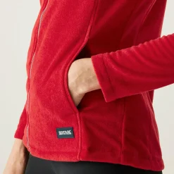 Women's Mayse Full Zip Fleece | High Risk Red Marl