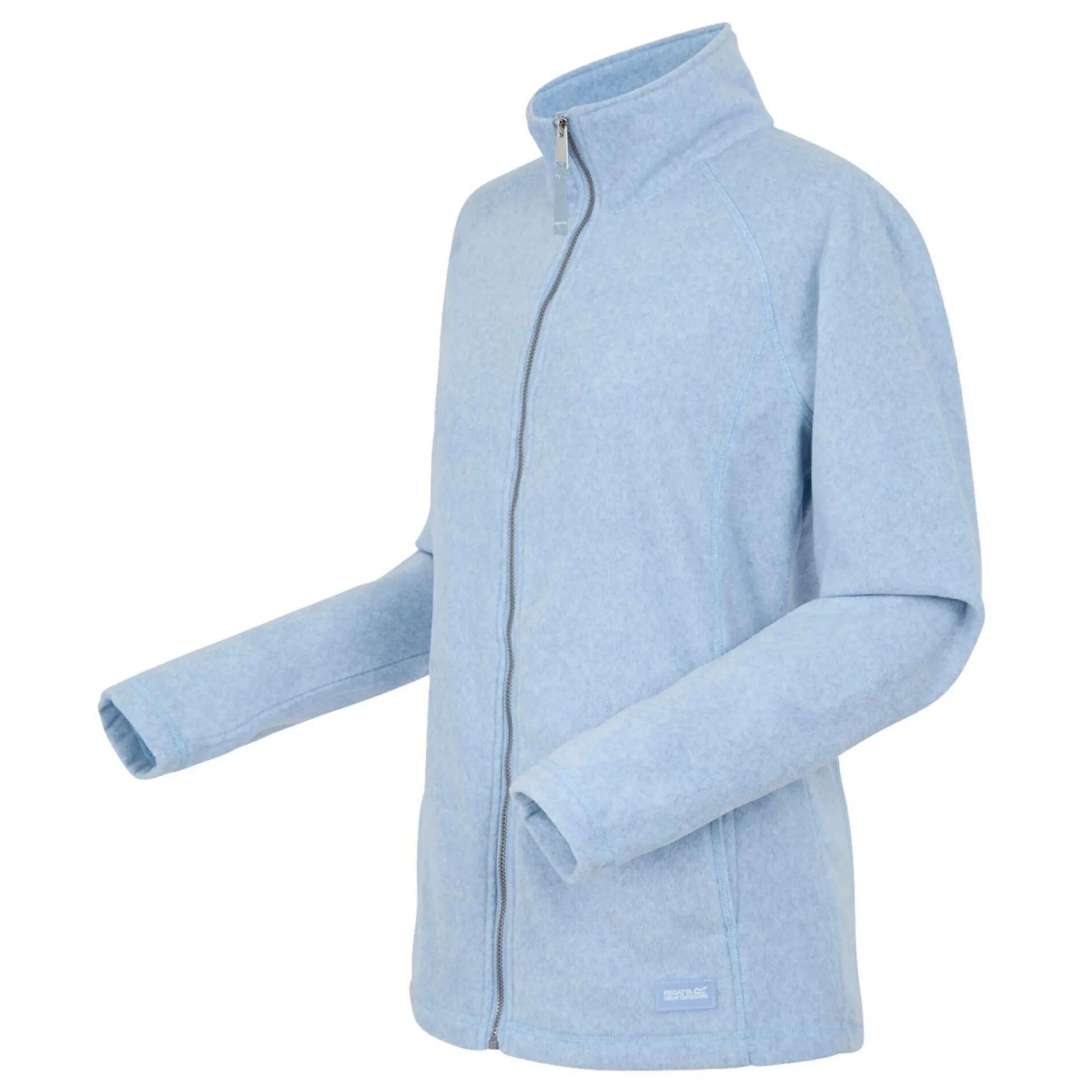 Women's Mayse Full Zip Fleece | Chambray Blue Marl