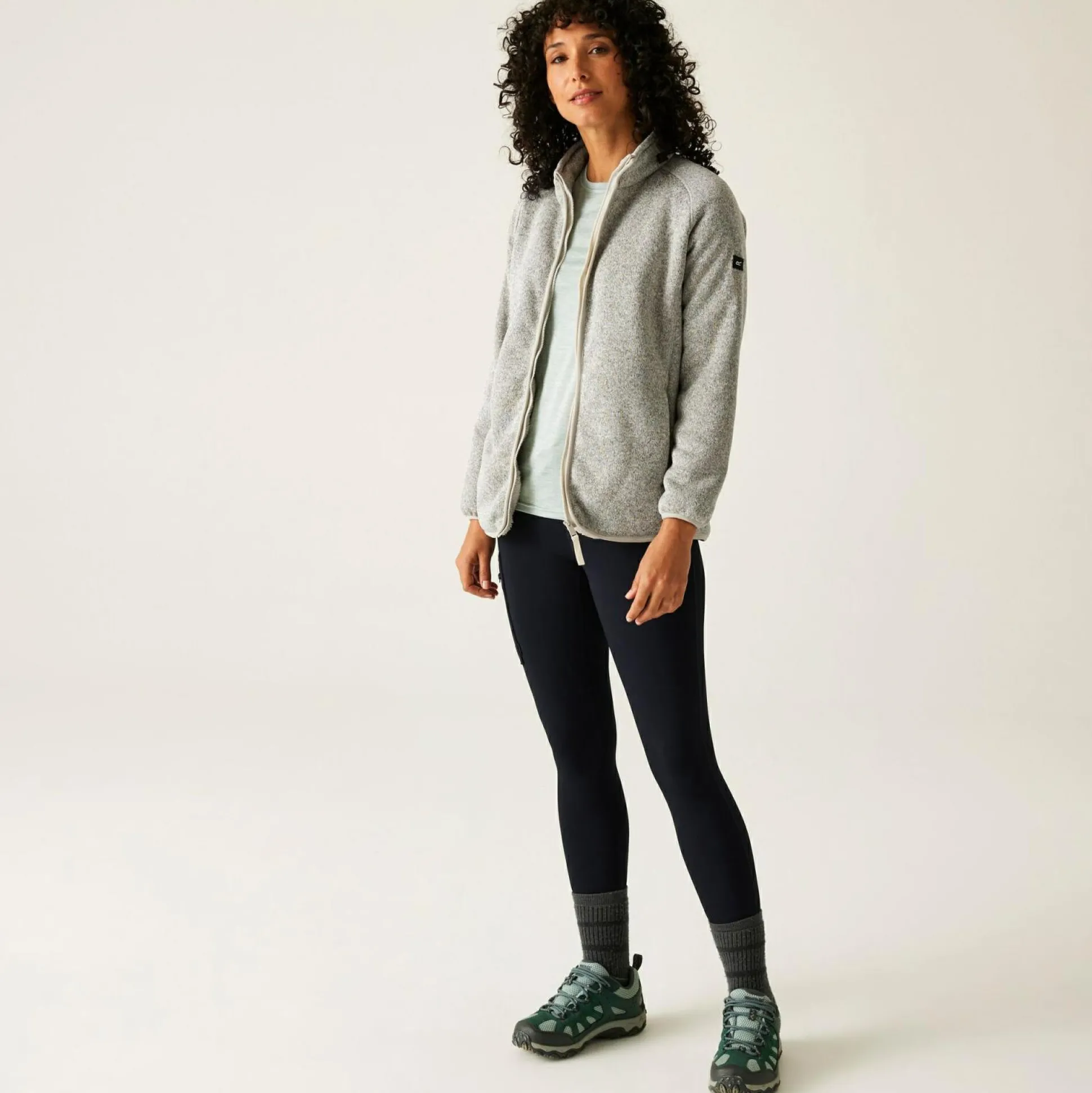 Women's Mellrey Full Zip Fleece | Grey