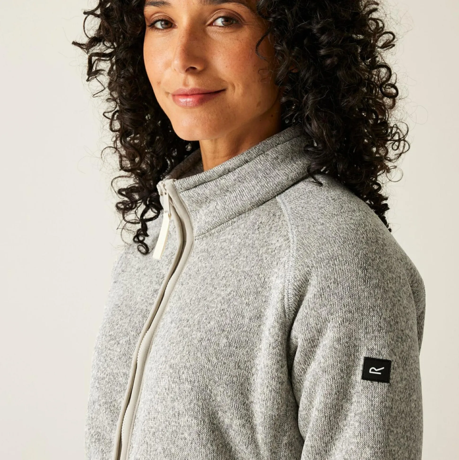 Women's Mellrey Full Zip Fleece | Grey
