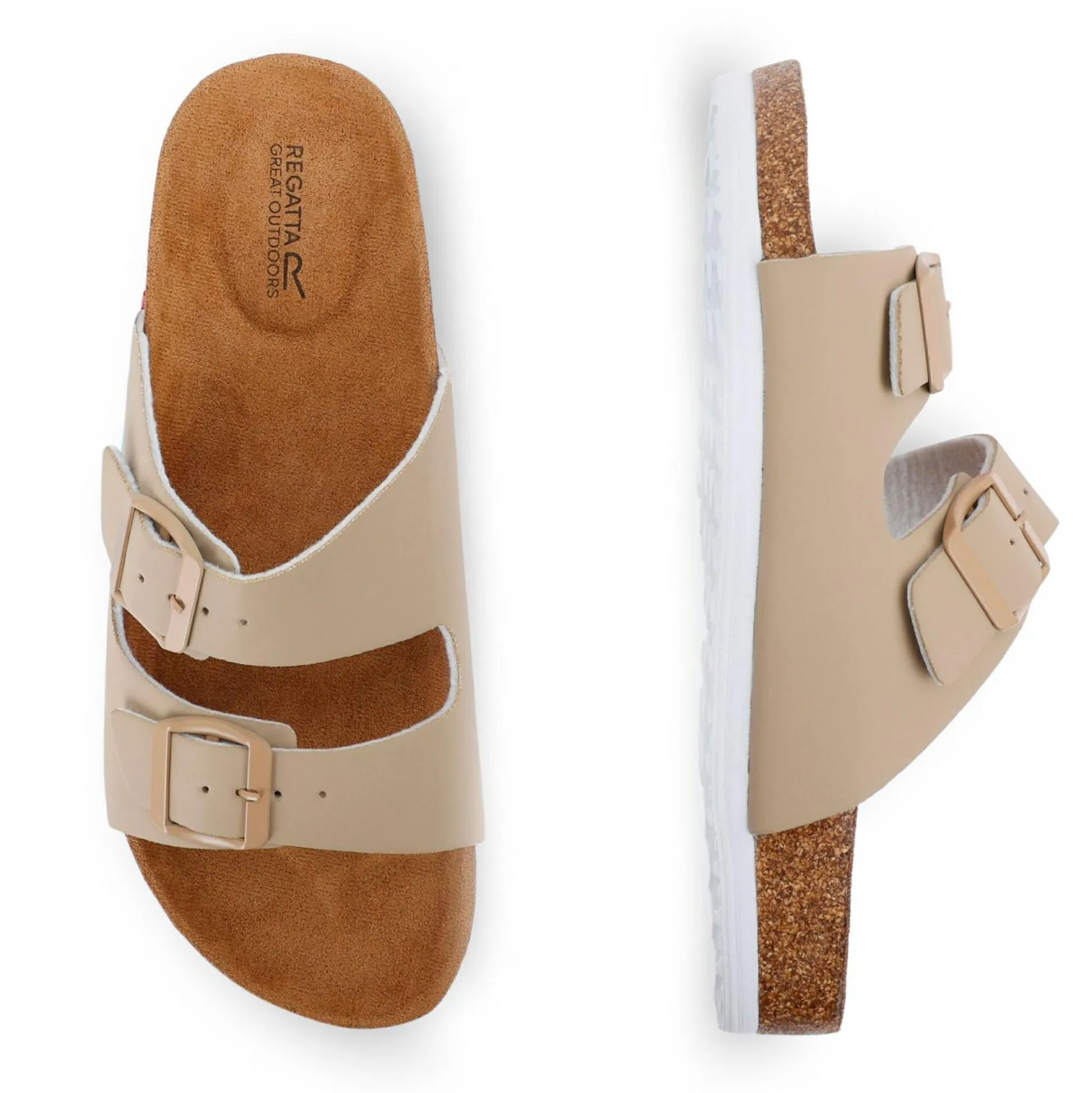 Women's Mia Double Strap Sandals | White Pepper