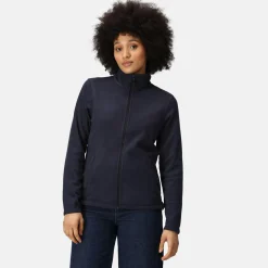 Women's Micro Lightweight Full Zip Fleece | Dark Navy
