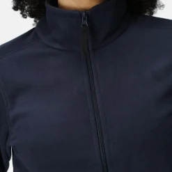 Women's Micro Lightweight Full Zip Fleece | Dark Navy