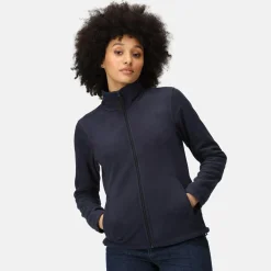 Women's Micro Lightweight Full Zip Fleece | Dark Navy