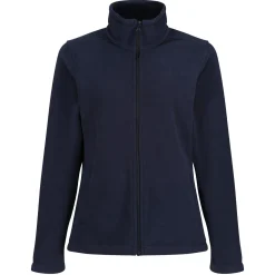 Women's Micro Lightweight Full Zip Fleece | Dark Navy