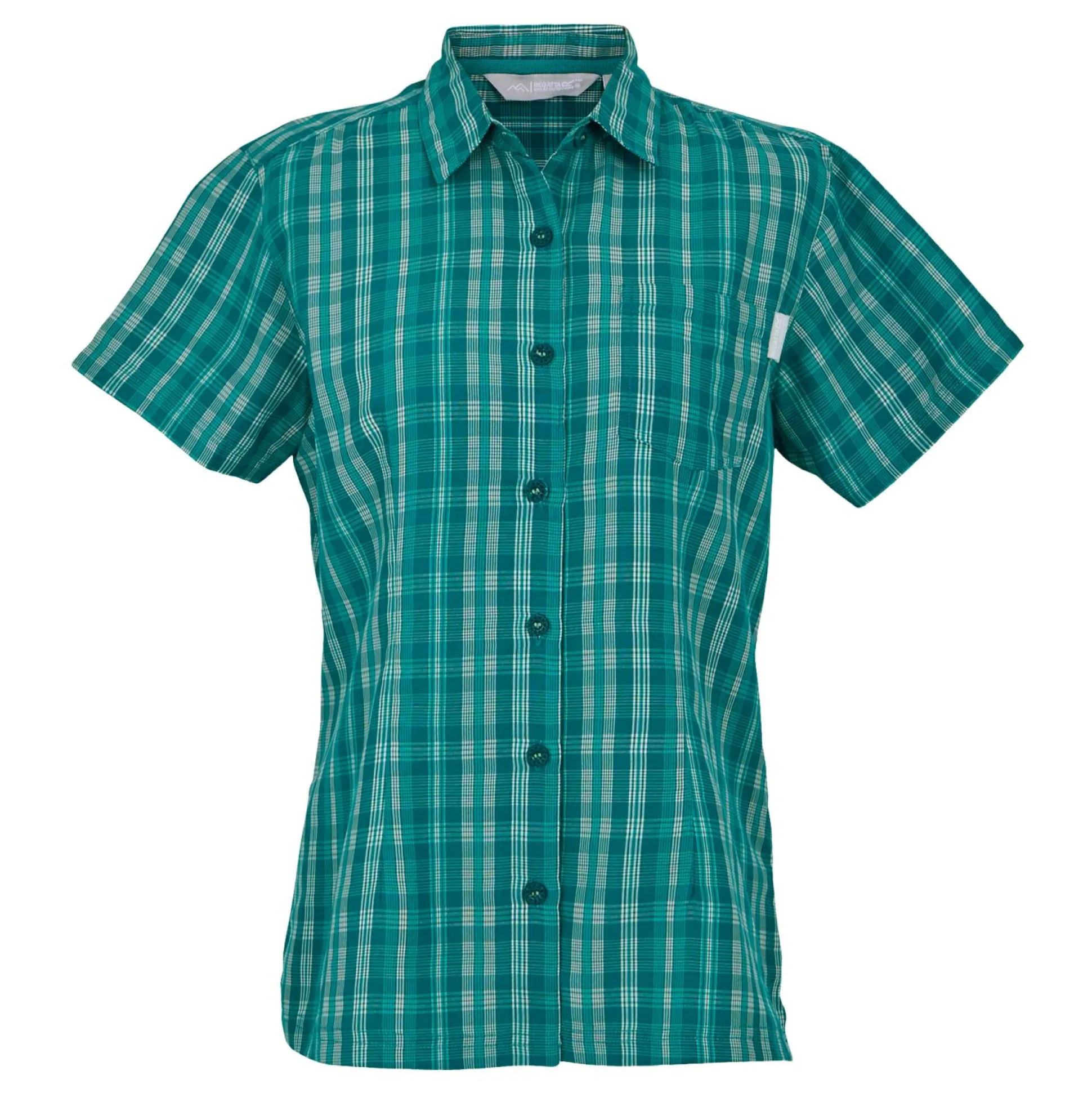 Women's Mindano VIII Short Sleeve Shirt | Exotic Plume Check