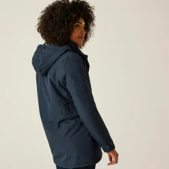 Women's Mireya Waterproof Insulated Jacket | Navy Spot Print