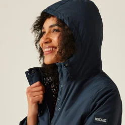 Women's Mireya Waterproof Insulated Jacket | Navy Spot Print